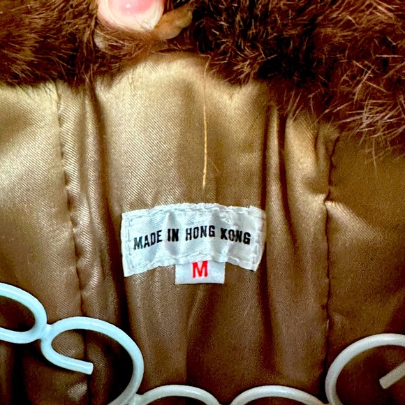 Authentic Unbranded Rabbit Fur Coat - Picture 5 of 6